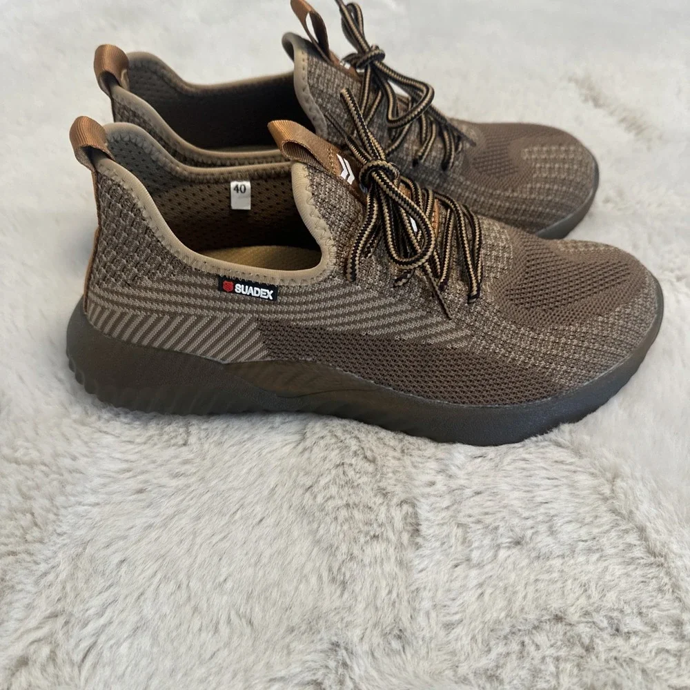 SUADEX Indestructible Steel Toe Work Shoes Size EU-40 US 9-9,5‎